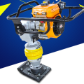 Alta eficiência gasolina golpeando ram junping jack compactador tamping rammer